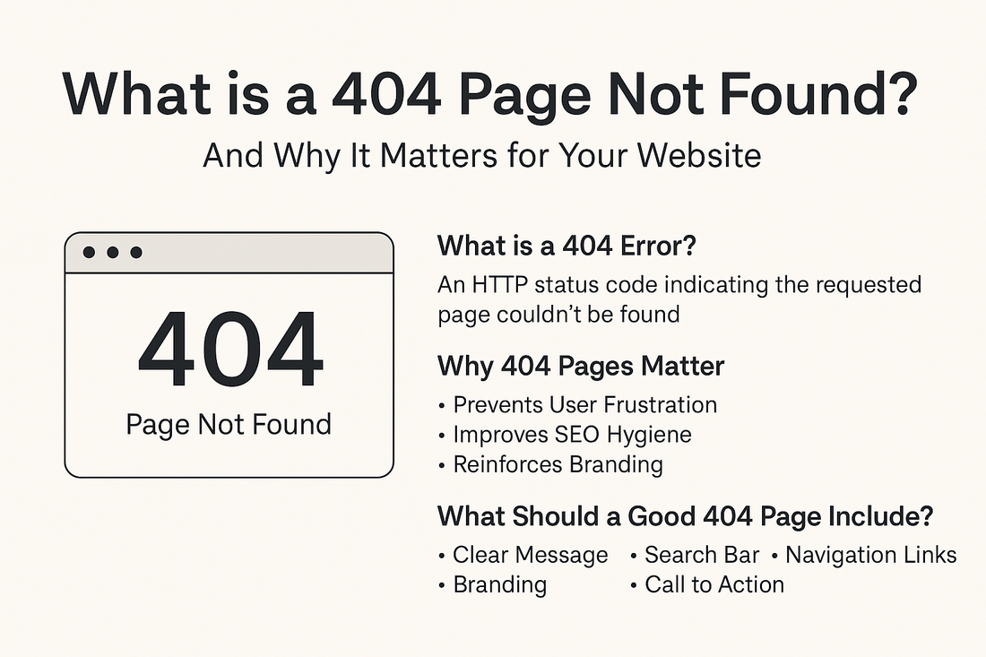 What is a 404 Page Not Found?