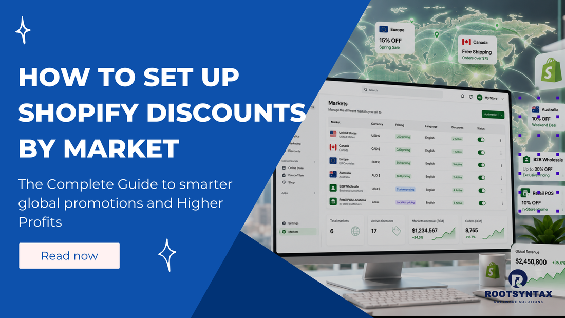 How to Set Up Shopify Discounts by Market (And Why It Changes Everything for Global Sellers)